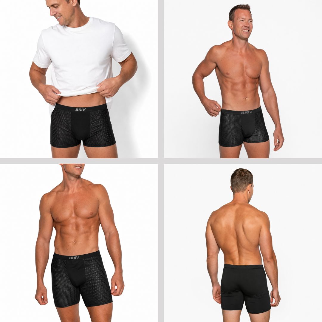 BRIV® Bamboo Boxers - 5 Pack Multicolour | + 5 FREE