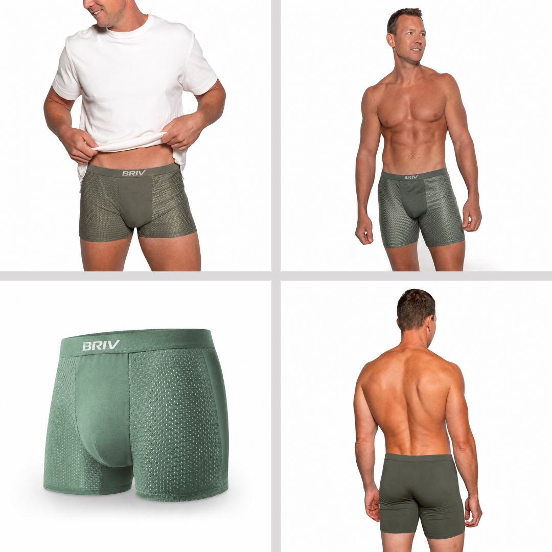 BRIV® Bamboo Boxers - 5 Pack Multicolour | + 5 FREE