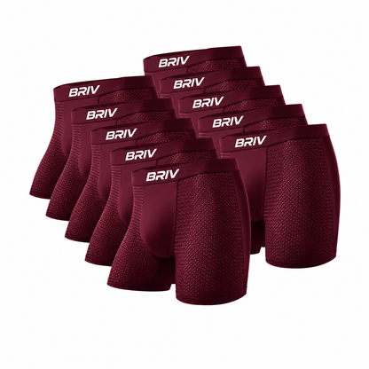 BRIV® Bamboo Boxers - 5 Pack Multicolour | + 5 FREE