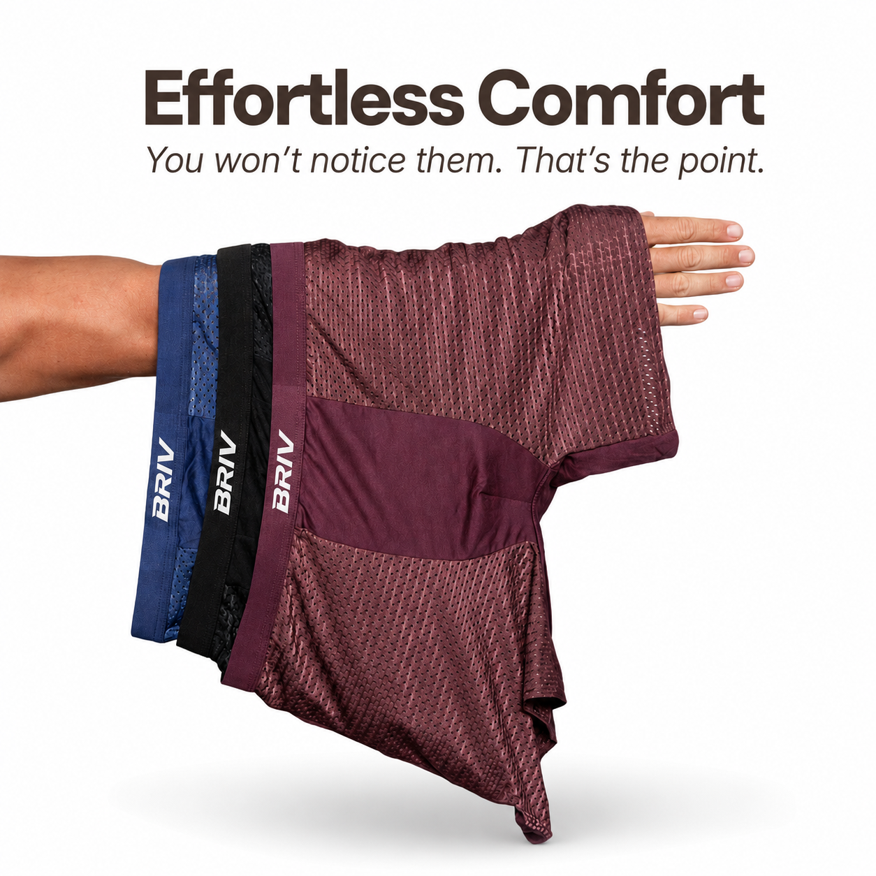 BRIV® Bamboo Boxers - 5 Pack Multicolour | + 5 FREE