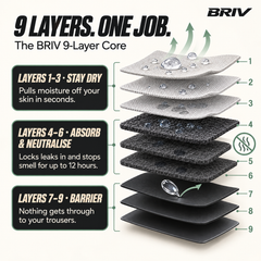The BRIV 9-layer core