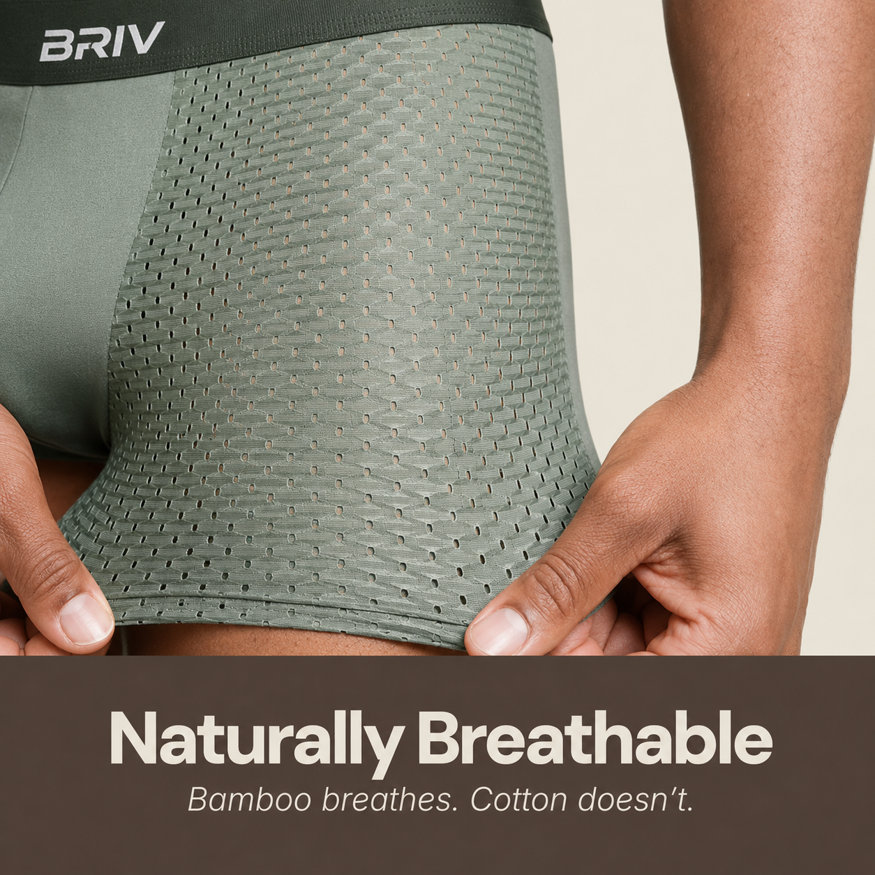 BRIV® Bamboo Boxers - 5 Pack Multicolour | + 5 FREE